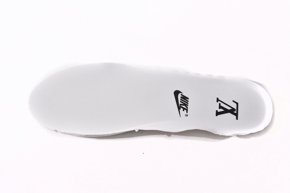 Louis Vuitton Nike Air Force 1 Low By Virgil Abloh White Black