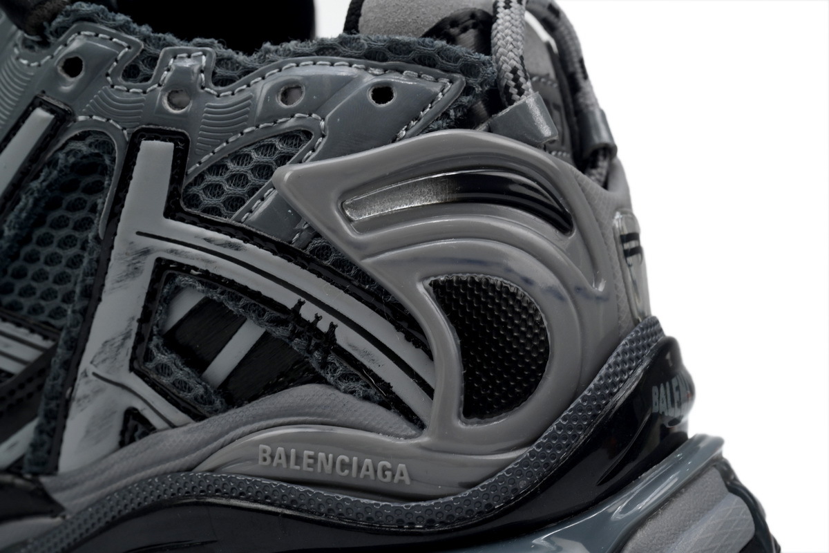 Balenciaga Runner All Black Gray 677402 W3RB2 1515