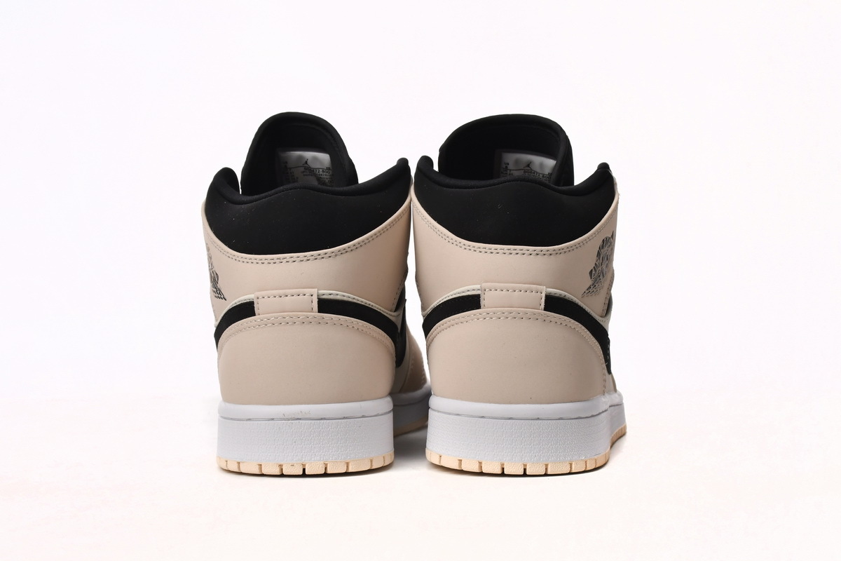 Jordan 1 Mid Barely Orange Light Violet (Women's) BQ6472-800
