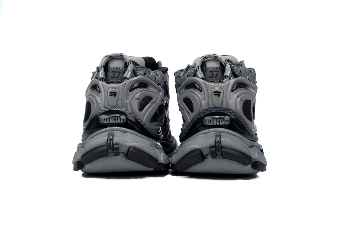 Balenciaga Runner All Black Gray 677402 W3RB2 1515
