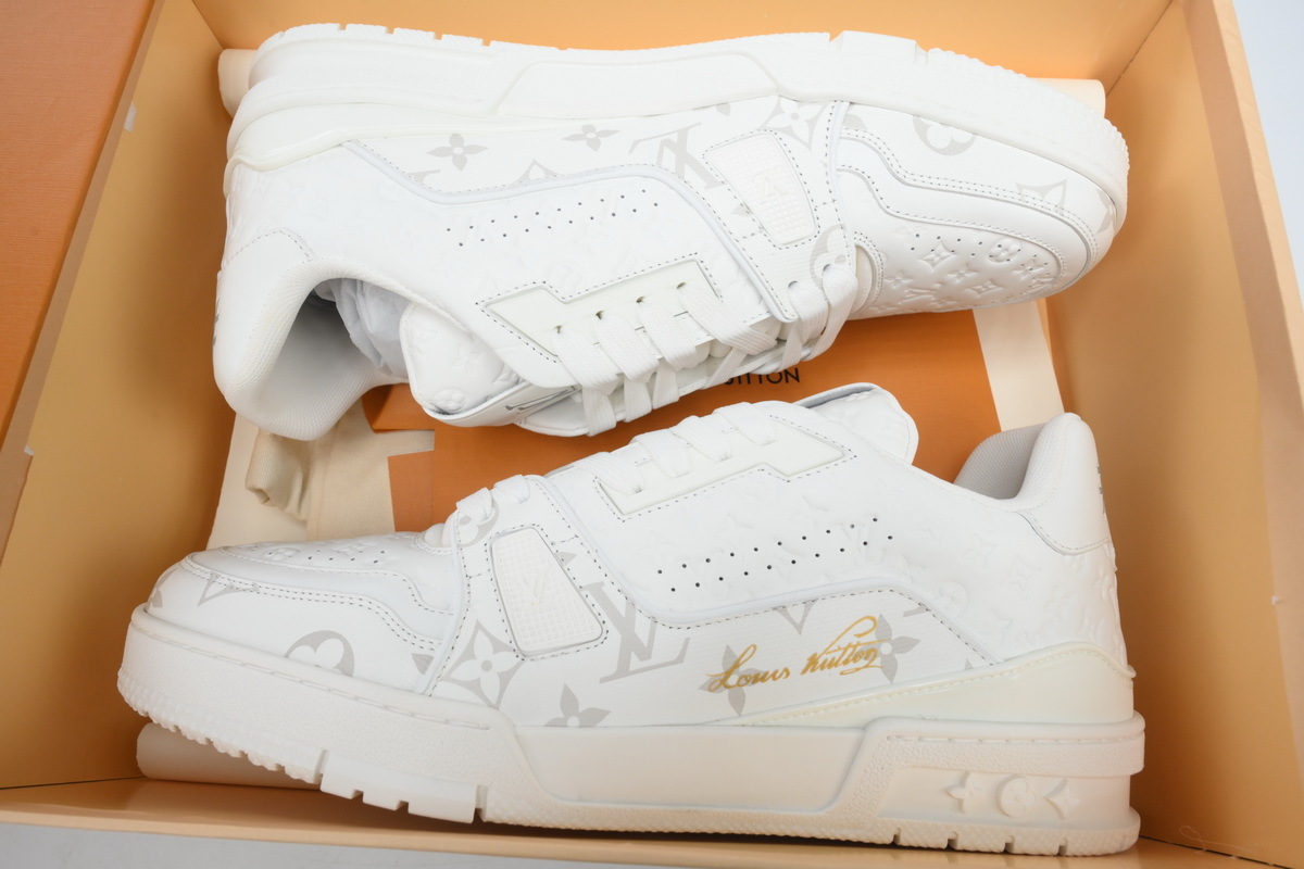 Louis Vuitton Louis VTrainer White