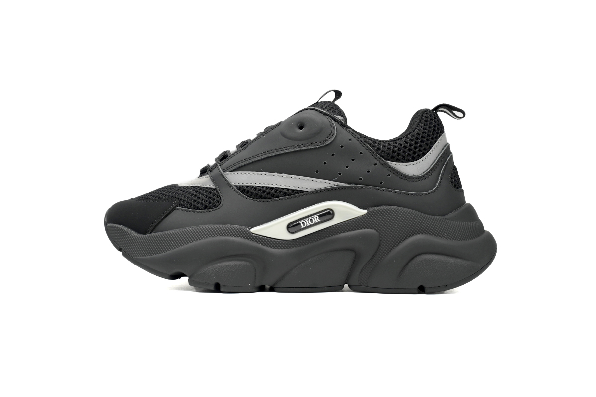 Dior White Blue Black B22 Sneakers Black