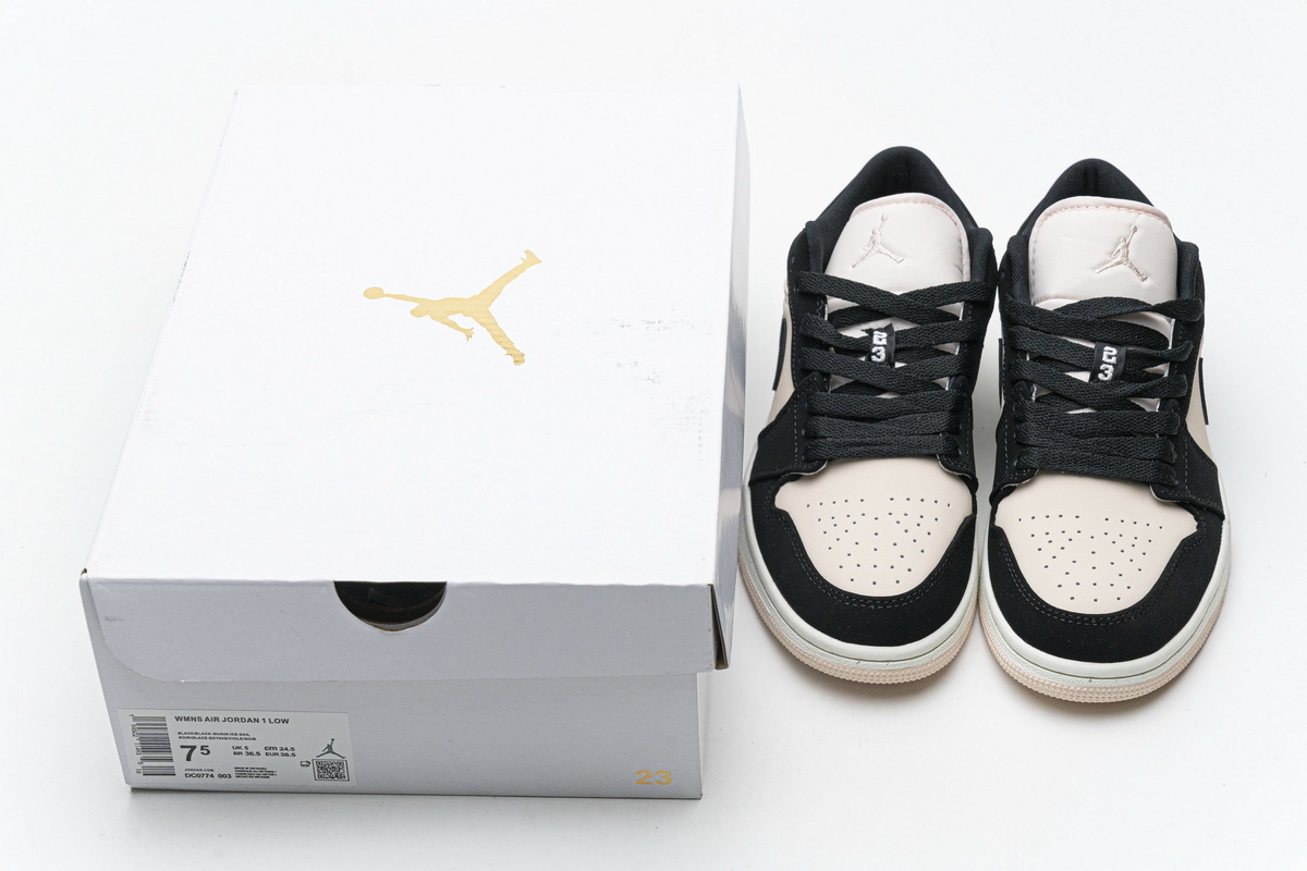 Jordan 1 Low Black Guava Ice (Women's) DC0774-003