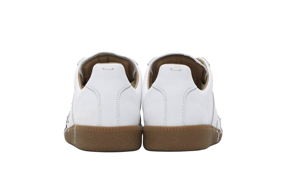 Maison Margiela White Paint Replica Sneakers