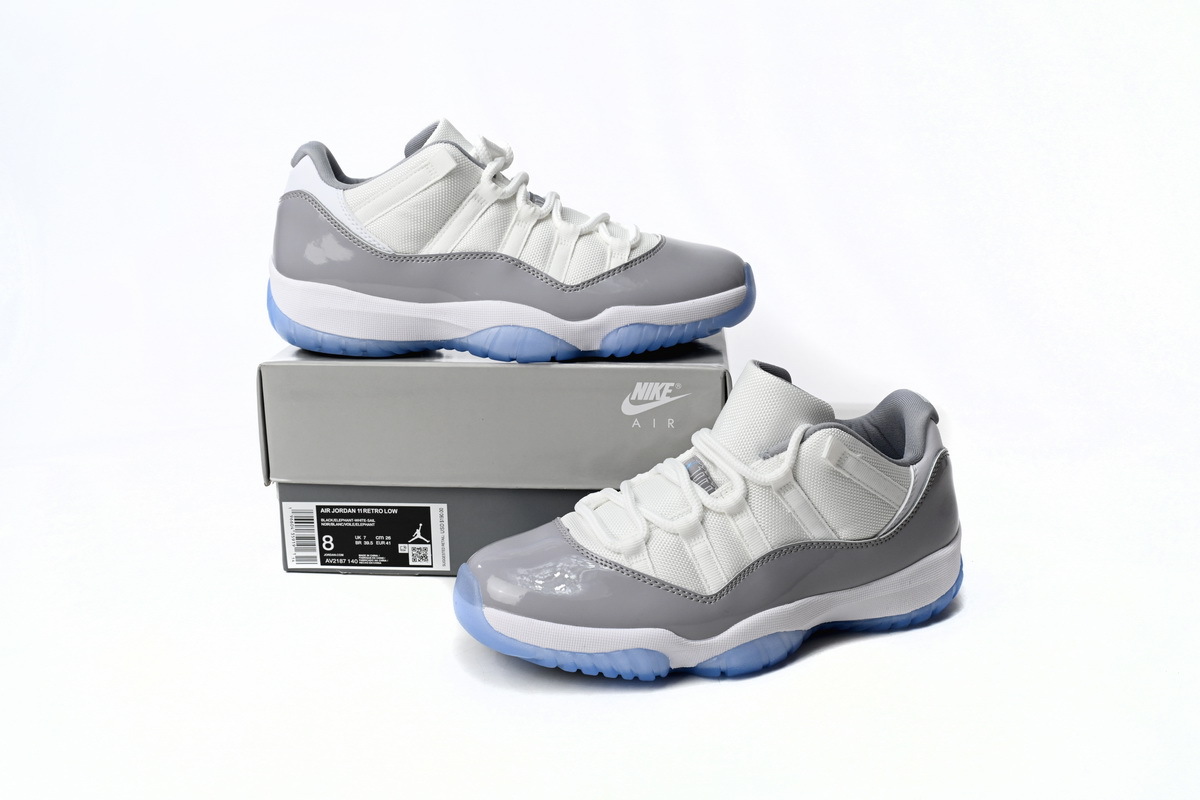 Air Jordan 11 Low Cement Grey AV2187-140