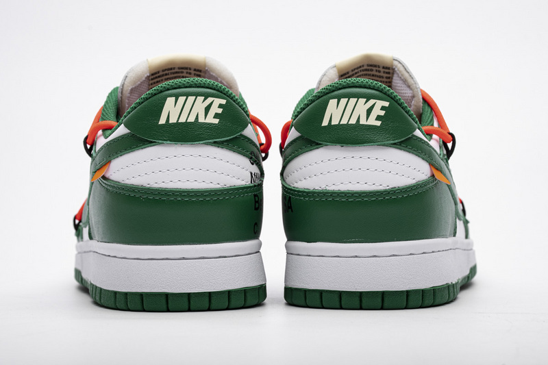 OFF-WHITE x Nike Dunk SB Low Pine Green CT0856-100