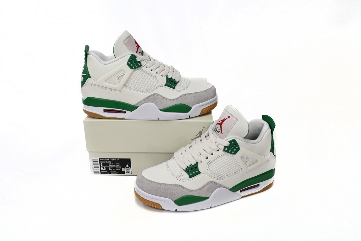 Nike SB x Air Jordan 4 Pine Green Calaite DR5415-103