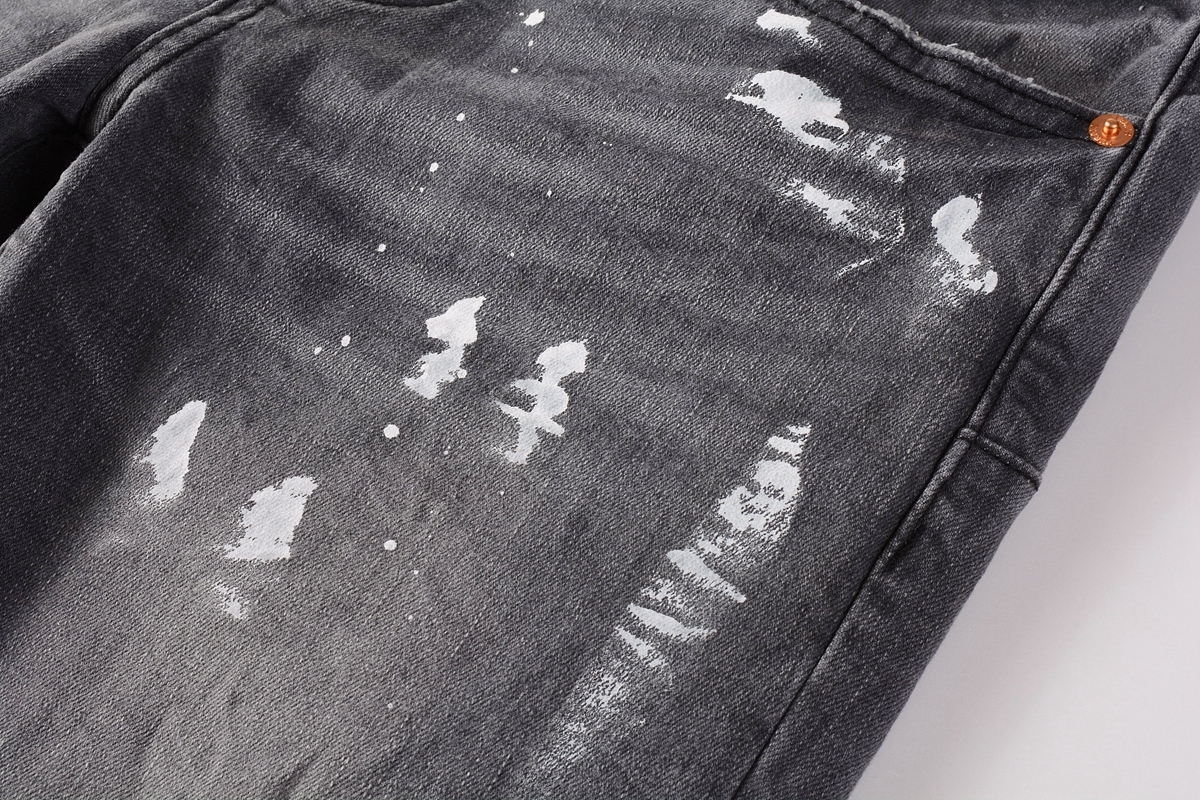 Purple Jeans Gradient Black 010