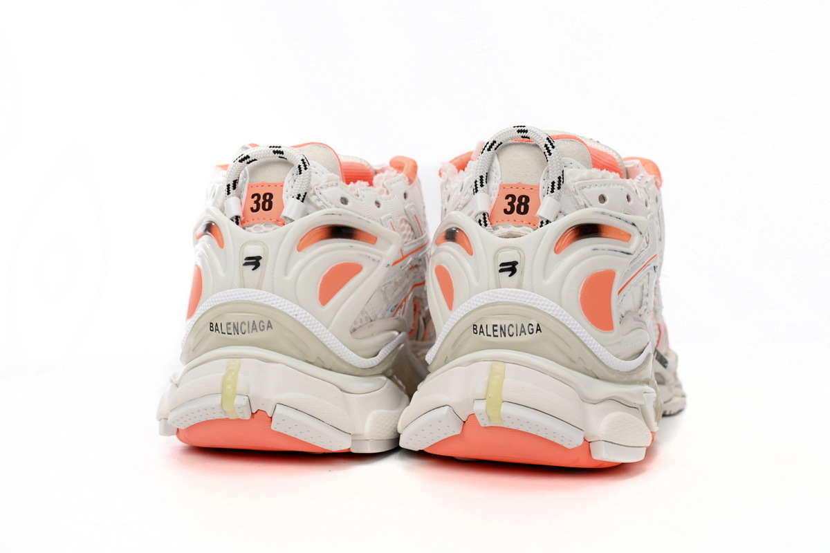 Balenciaga Runner White Orange 677402 W1RB2 2115