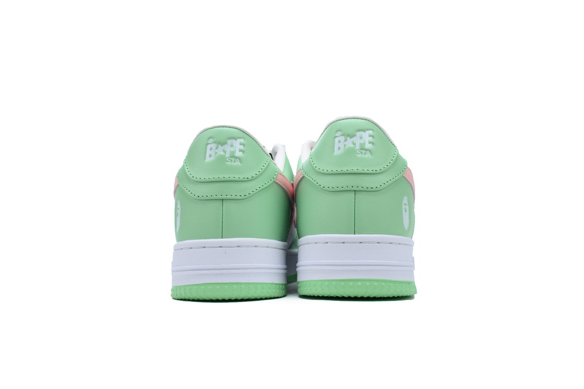 A BATHING APE Bape STA Green Pink 1H70-191-055