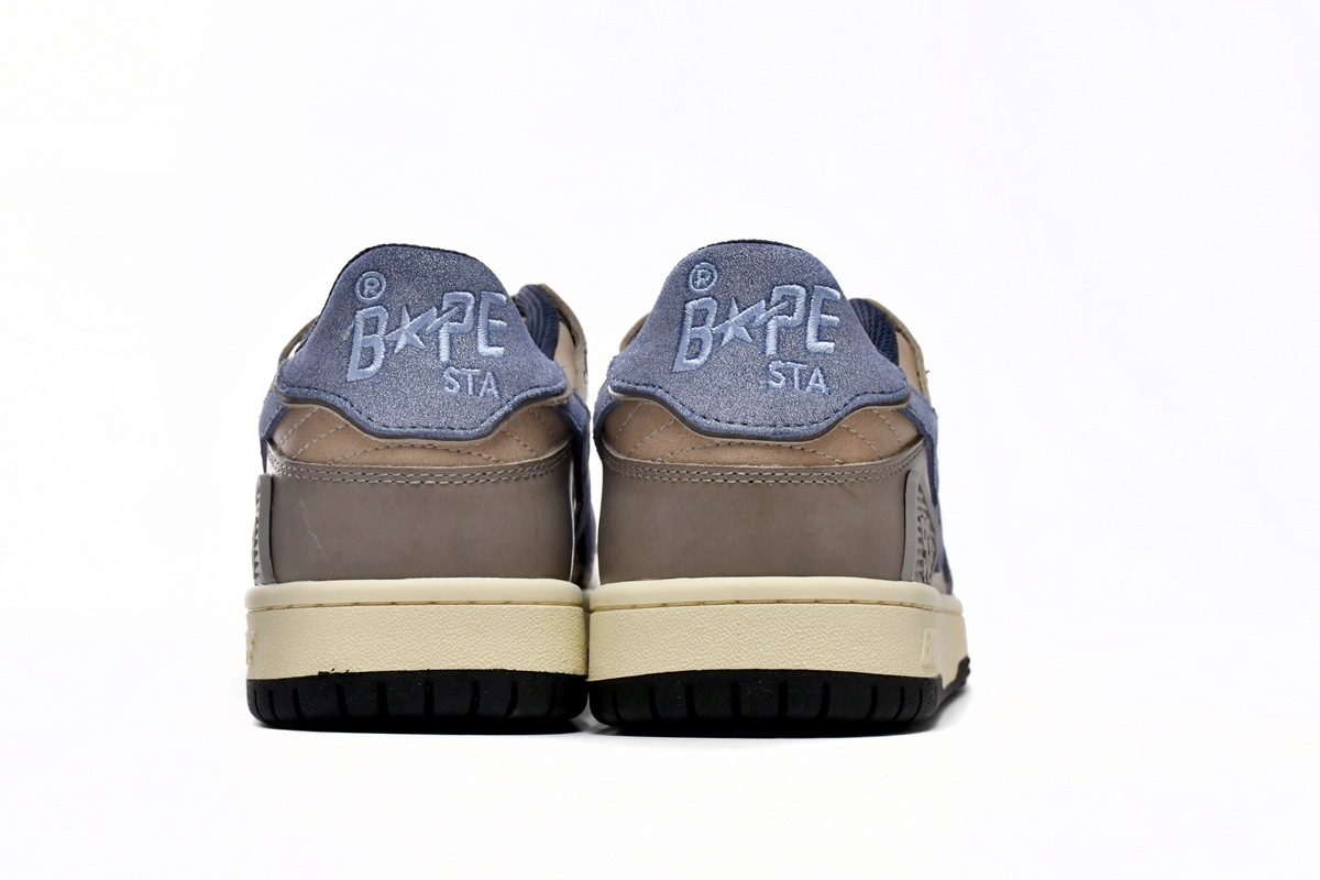 Bape Sk8 Sta Low Make old Khaki Blue 1120-291-019