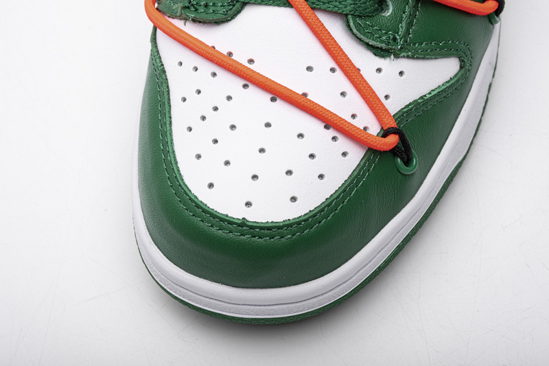 OFF-WHITE x Nike Dunk SB Low Pine Green CT0856-100