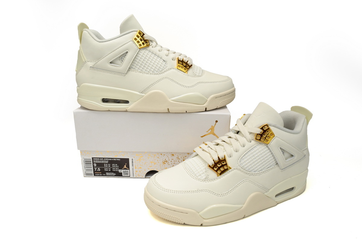 Nike Air Jordan 4 WMNS Sail AQ9129-170
