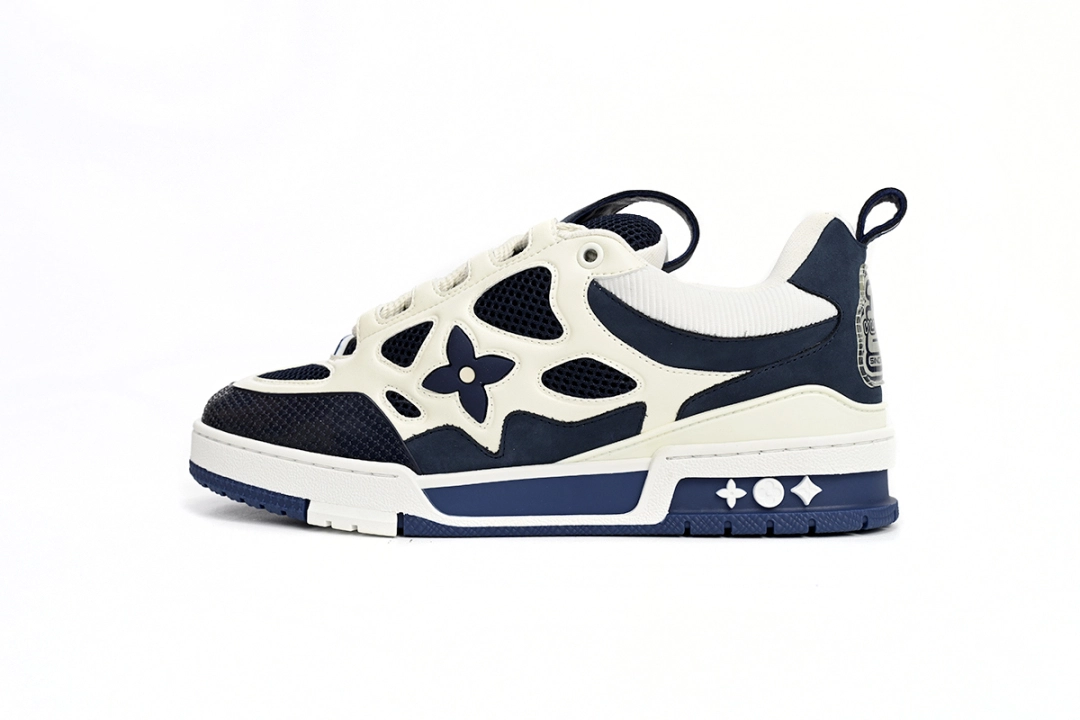 Louis Vuitton Skate Sneaker Marine White 1AARRL