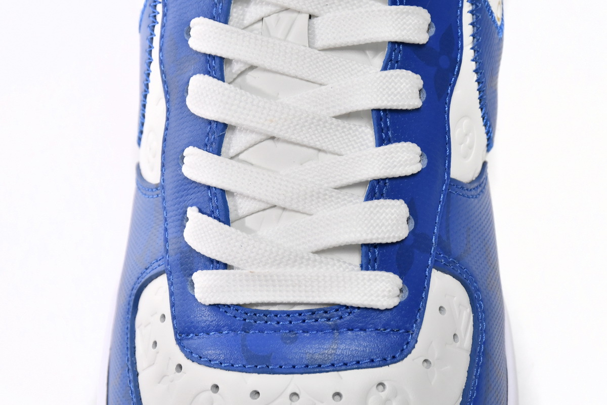 Louis Vuitton Nike Air Force 1 Low By Virgil Abloh White Royal