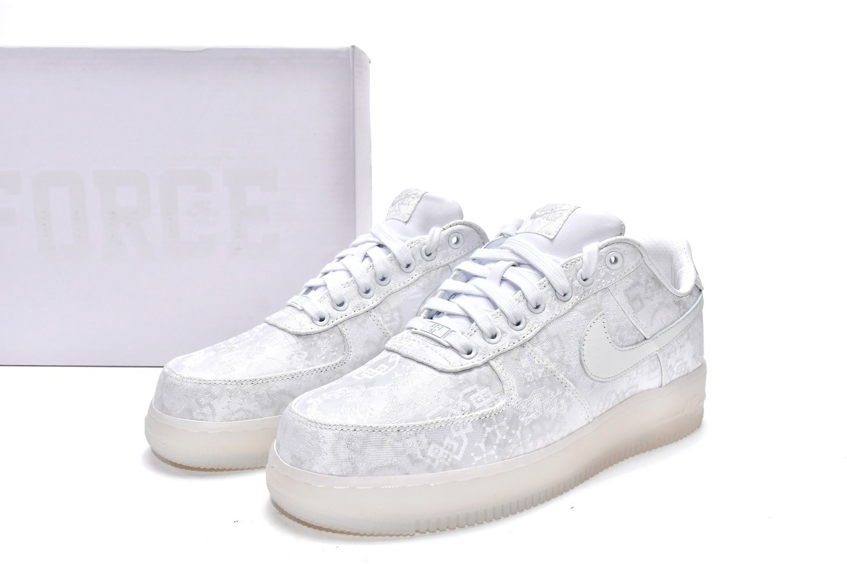 CLOT x Nike Air Force 1 Premium White AO9286-100
