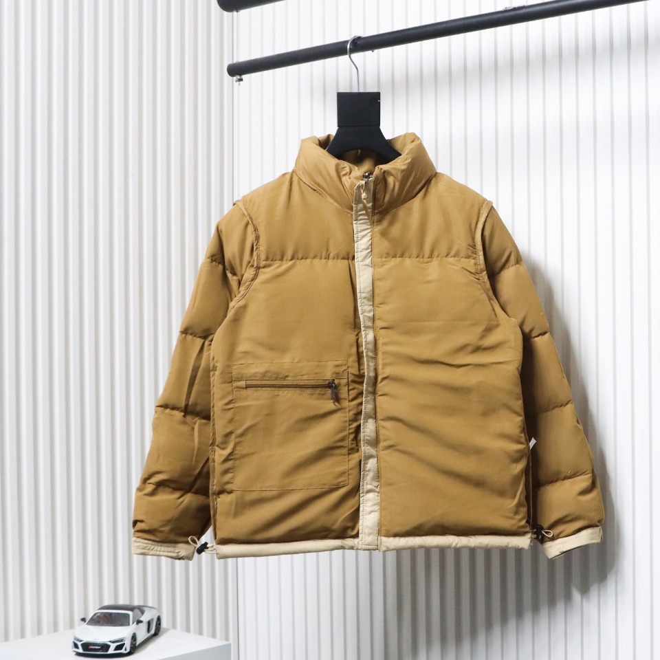 The North Face 1996 Retro 700 Fill Short Down Jacket Yellow