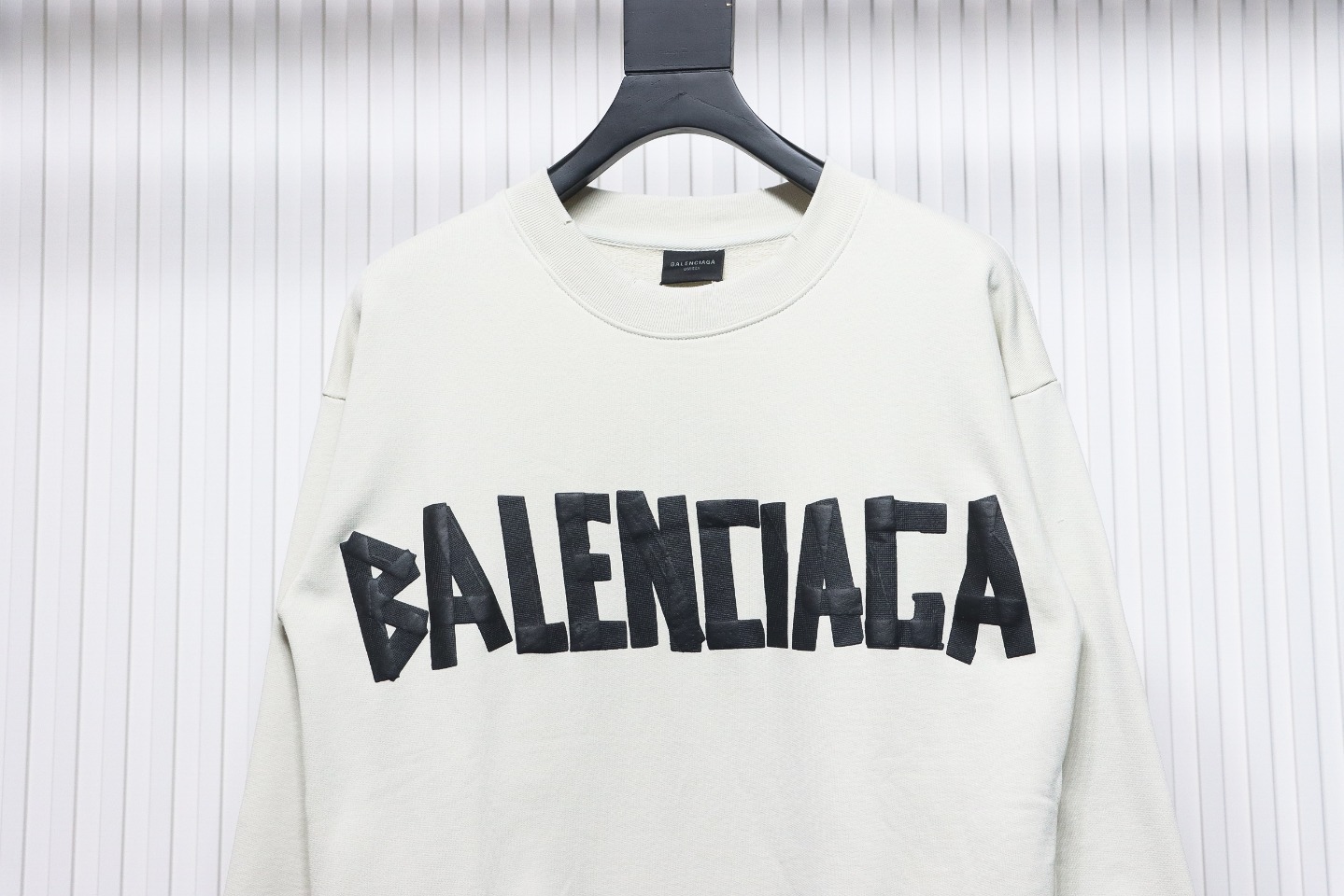 Balenciaga Floral Paper Tape Hoodie
