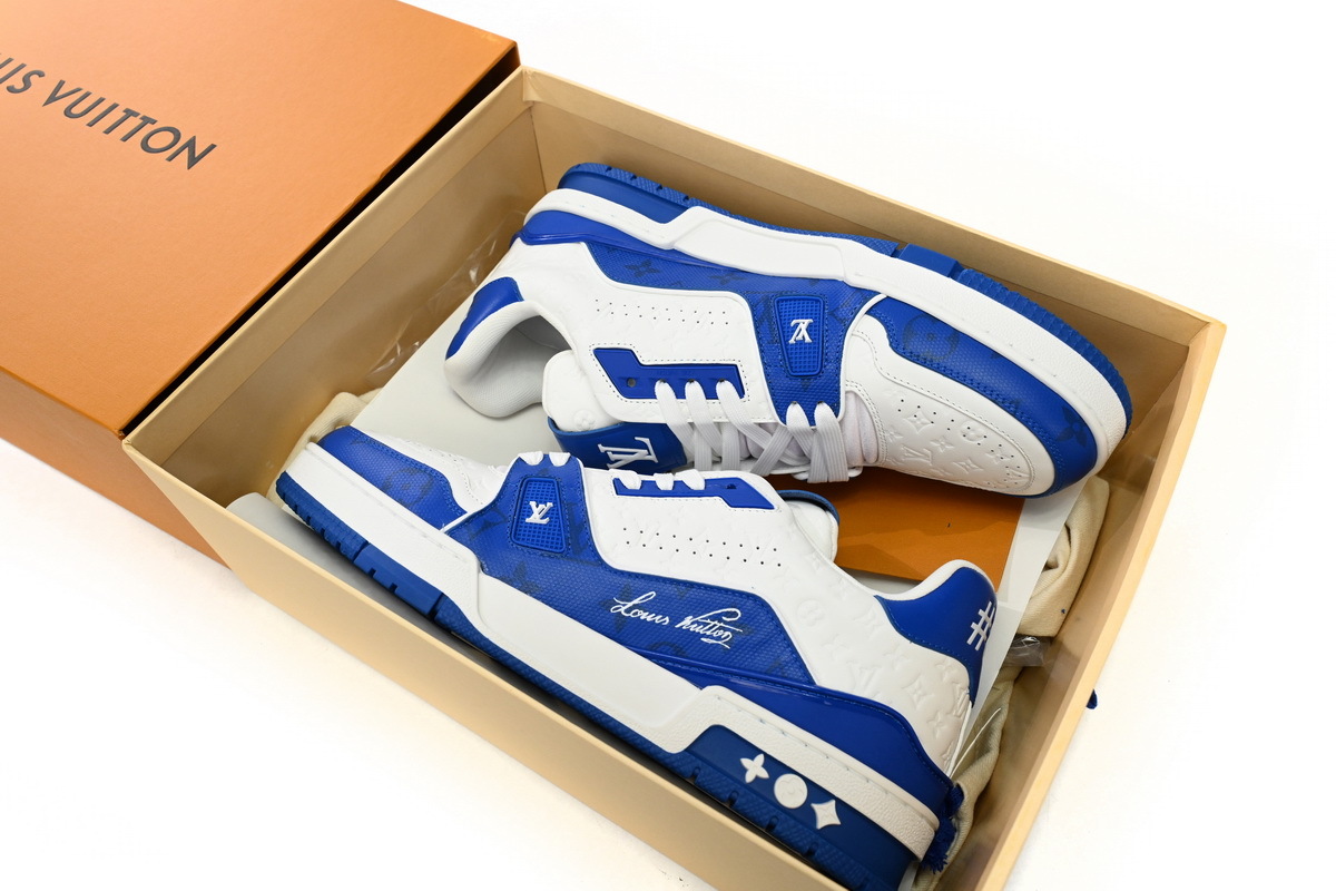 Louis Vuitton White Blue 1AANEV