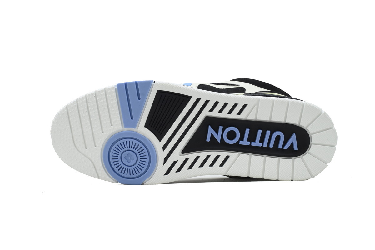 Louis Vuitton Skate Sneaker Blue Black White