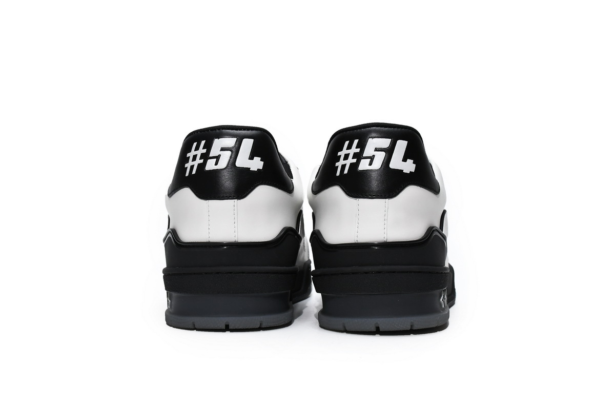 Louis Vuitton Trainer Black White 1A9ADA