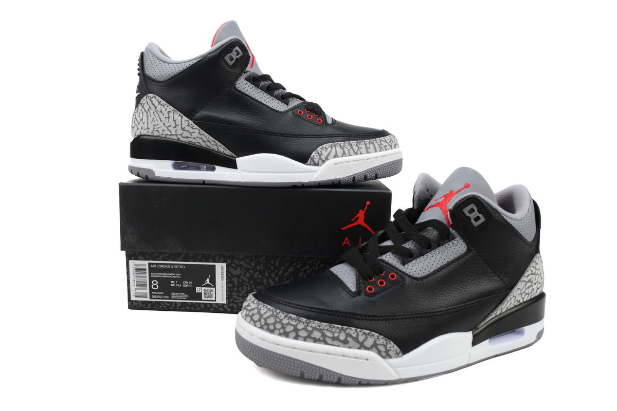 Air Jordan 3 Retro OG Black Cement2 DN3707-010