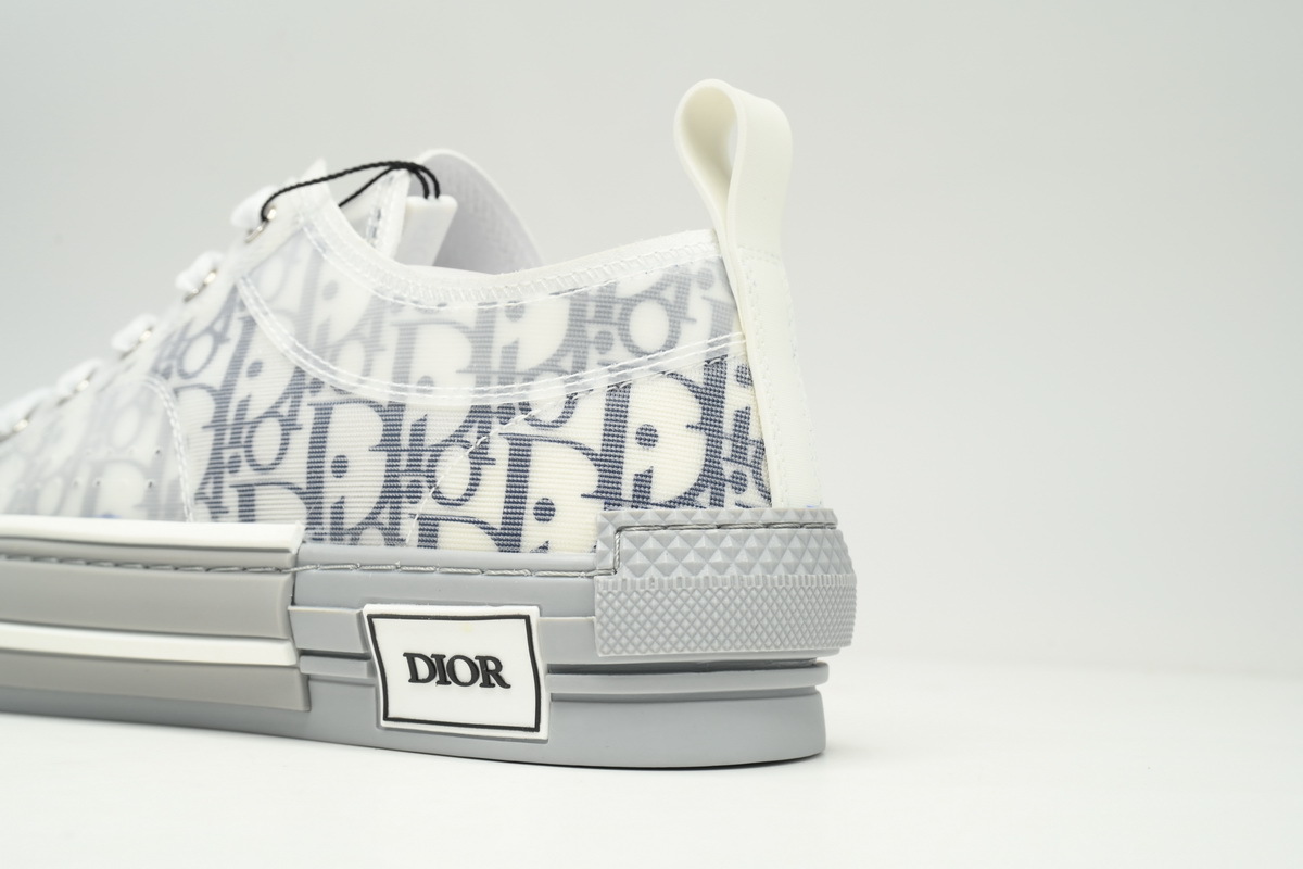 Dior B23 HT Oblique Low Cut Blue Gray 3SN272ZIR 16536