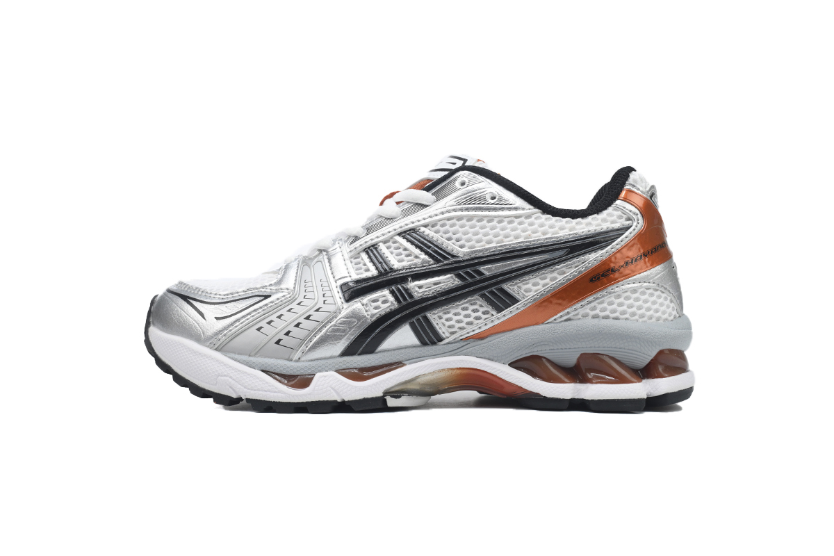 ASICS Gel-Kayano 14 White Piquant Orange 1201A019-109