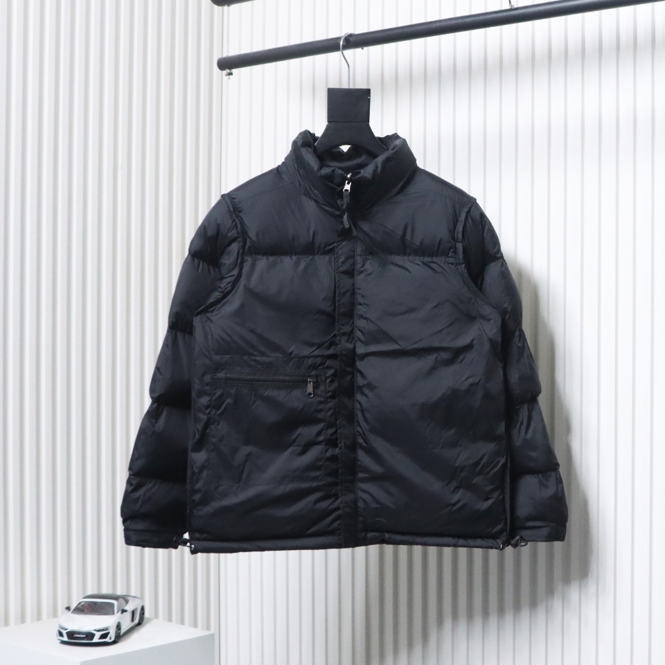 The North Face 1996 Retro 700 Fill Short Down Jacket Black
