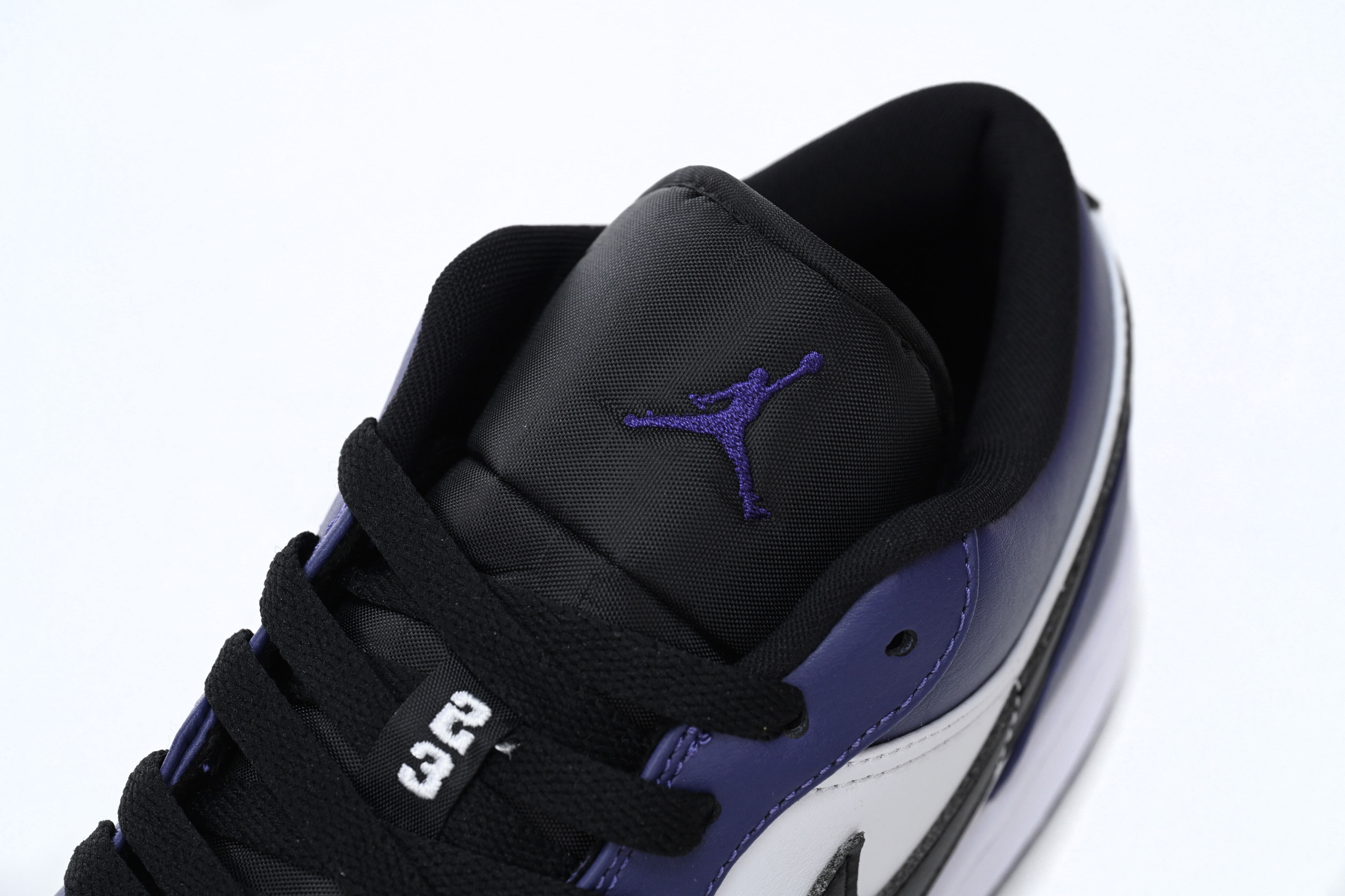 Jordan 1 Low Court Purple White 553558-500