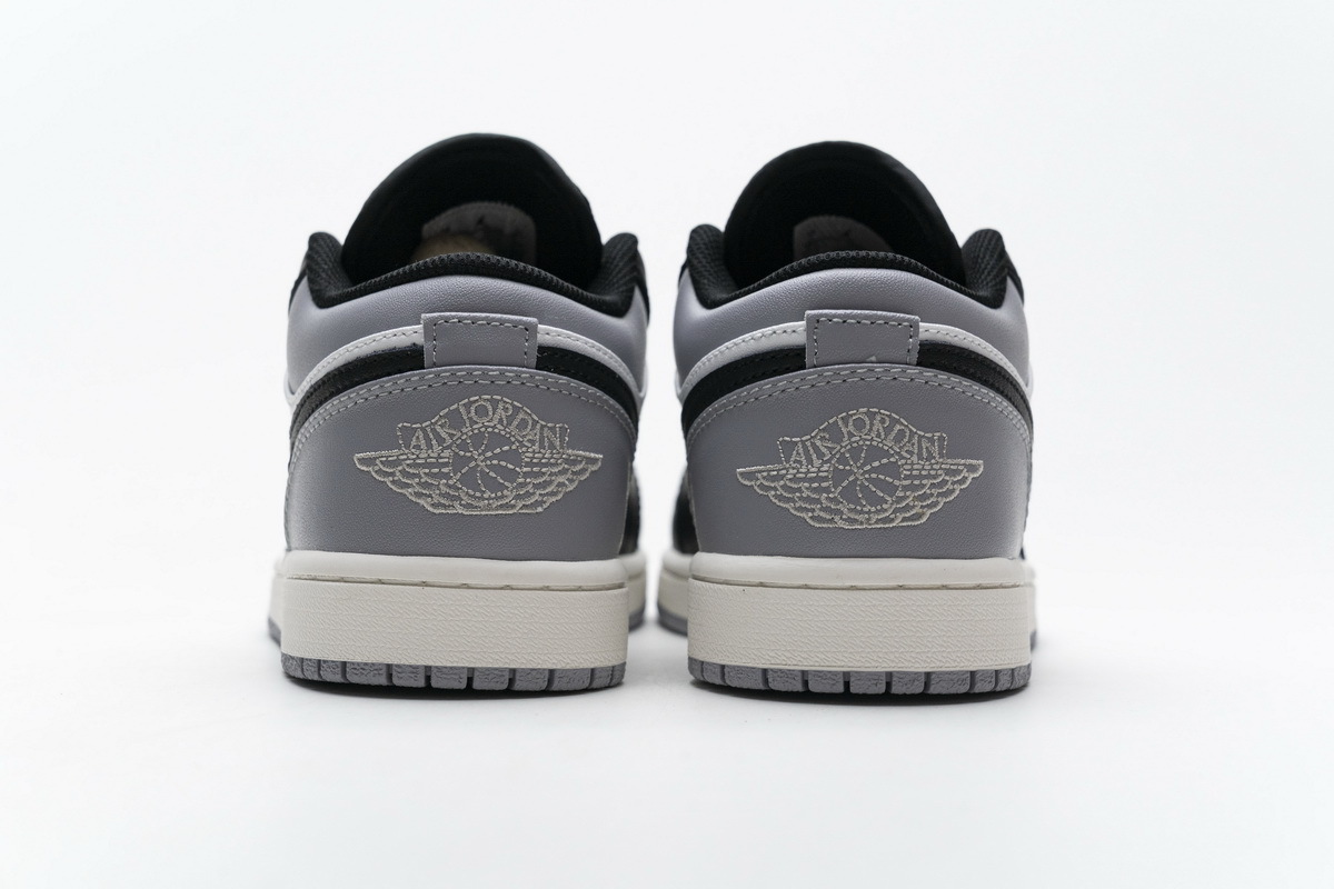 Jordan 1 Low Grey Toe 553558-110