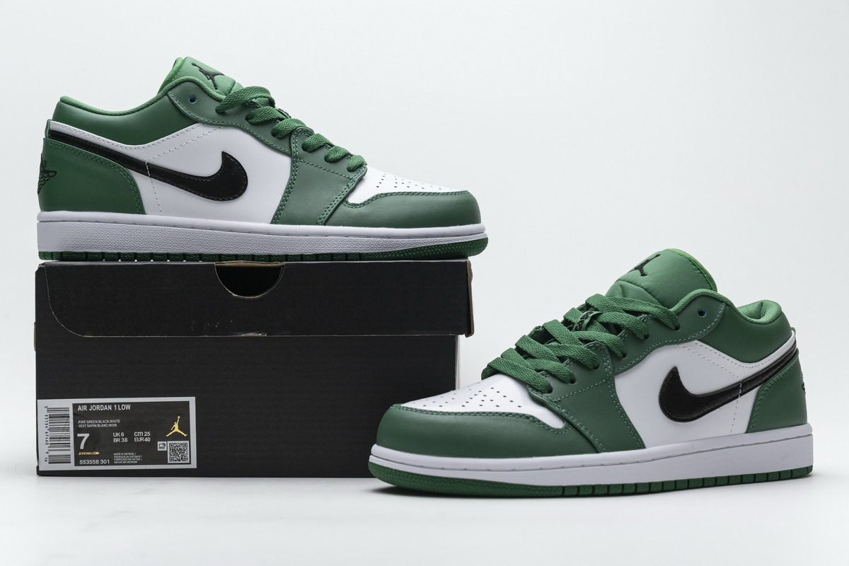 Jordan 1 Low Pine Green 553558-301