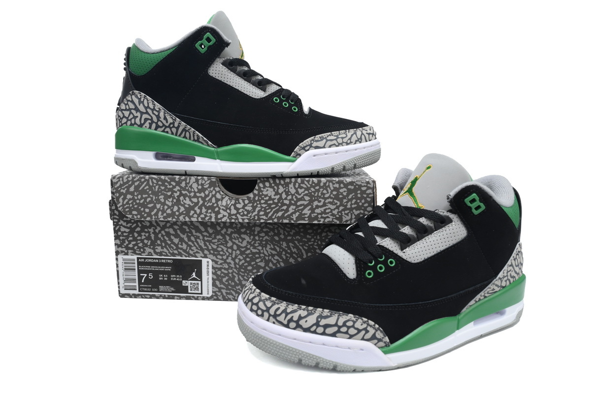 Air Jordan 3 Retro Pine Green CT8532-030