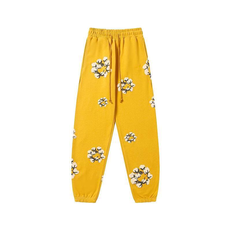 Denim Tears Cactus Tears Wreath Sweatpants Yellow
