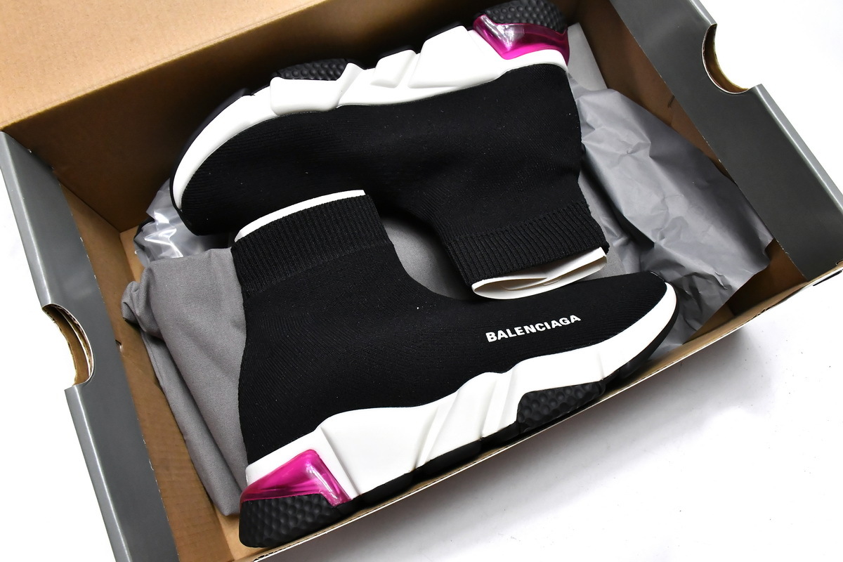 Balenciaga Speed Trainer Black Purple
