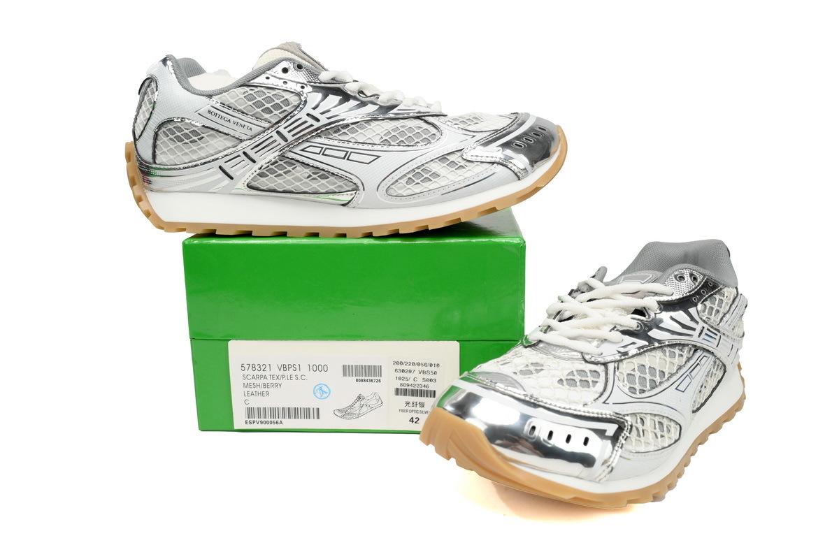 BOTTEGA VENETA Orbit Sneakers Silver