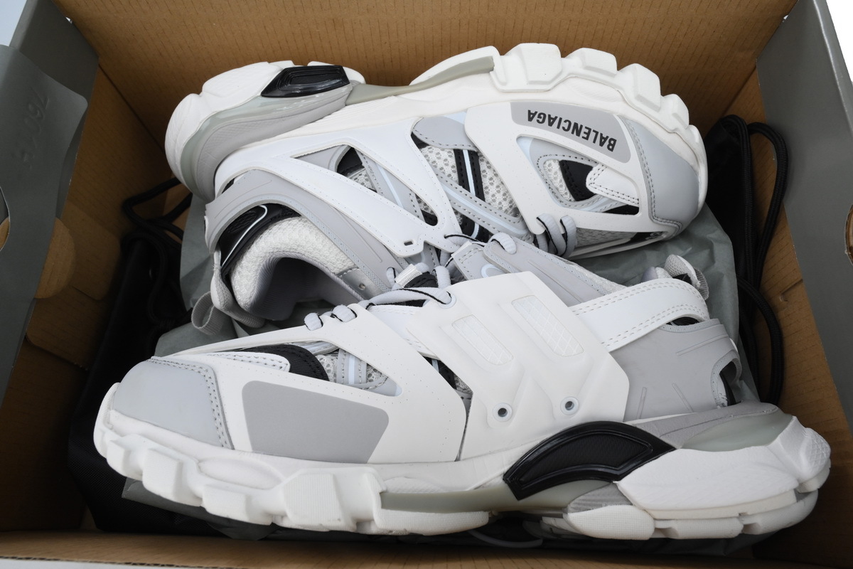 Balenciaga Track Sneaker White Gray Black