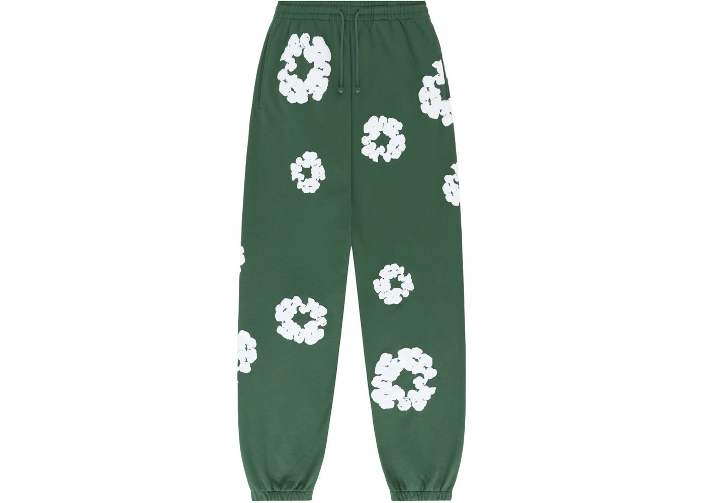 Denim Tears the Cotton Wreath Tracksuit Hoodie Sweatpants Grey Black Green