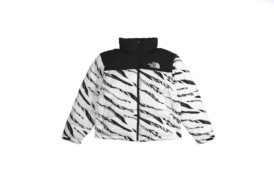 The North Face Splicing White Zebra