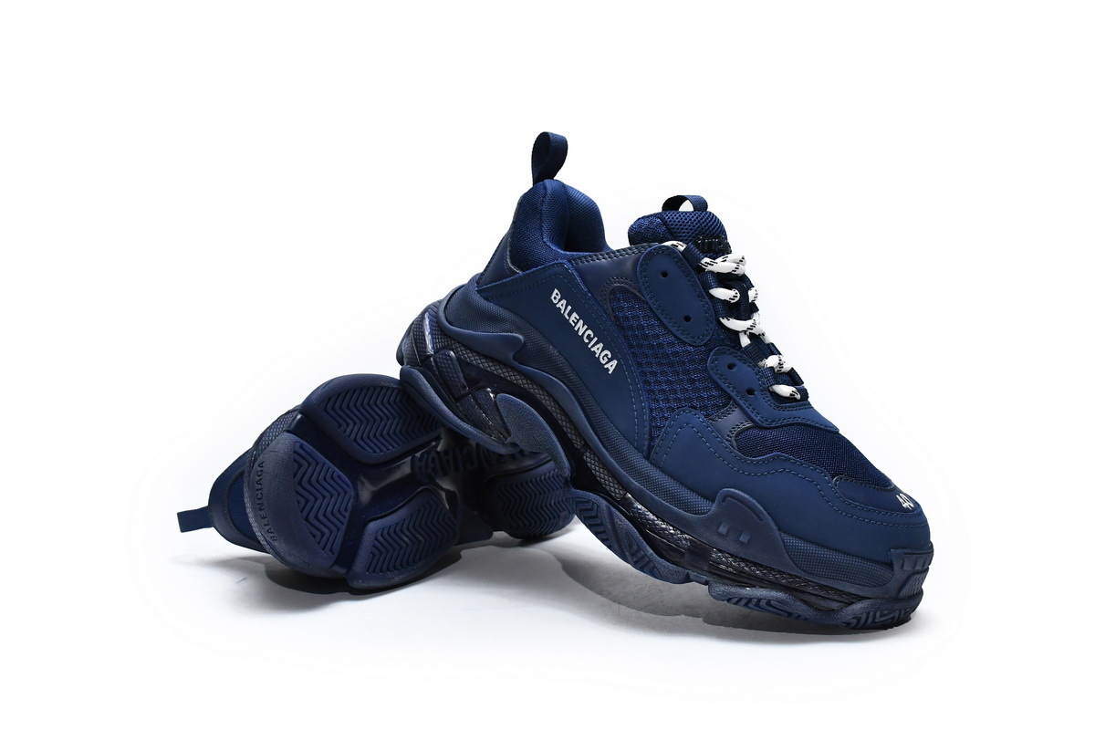 Balenciaga Triple S Dark Blue 541624 W091 4107