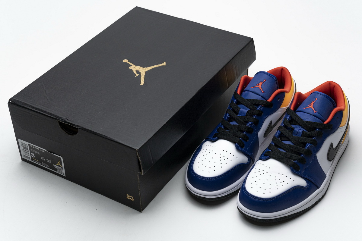 Jordan 1 Low Royal Yellow 553558-123