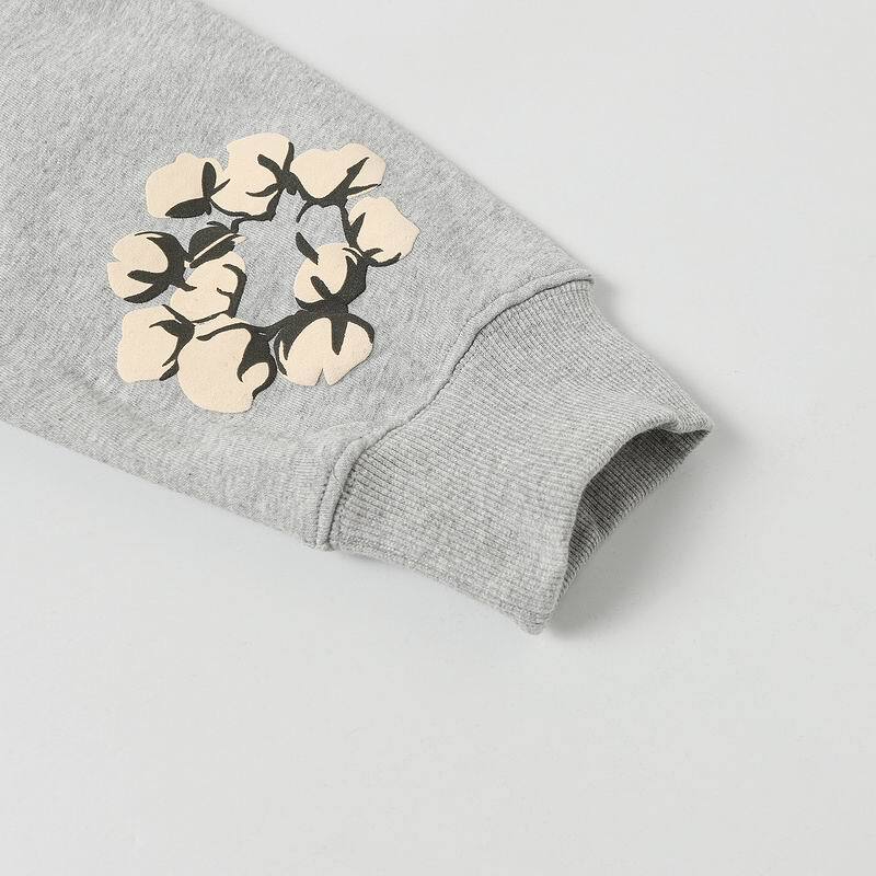 Denim Tears Cactus Tears Wreath Hoodie Grey