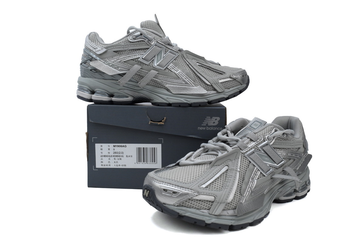 New Balance 1906A Concrete Silver Metallic M1906AG