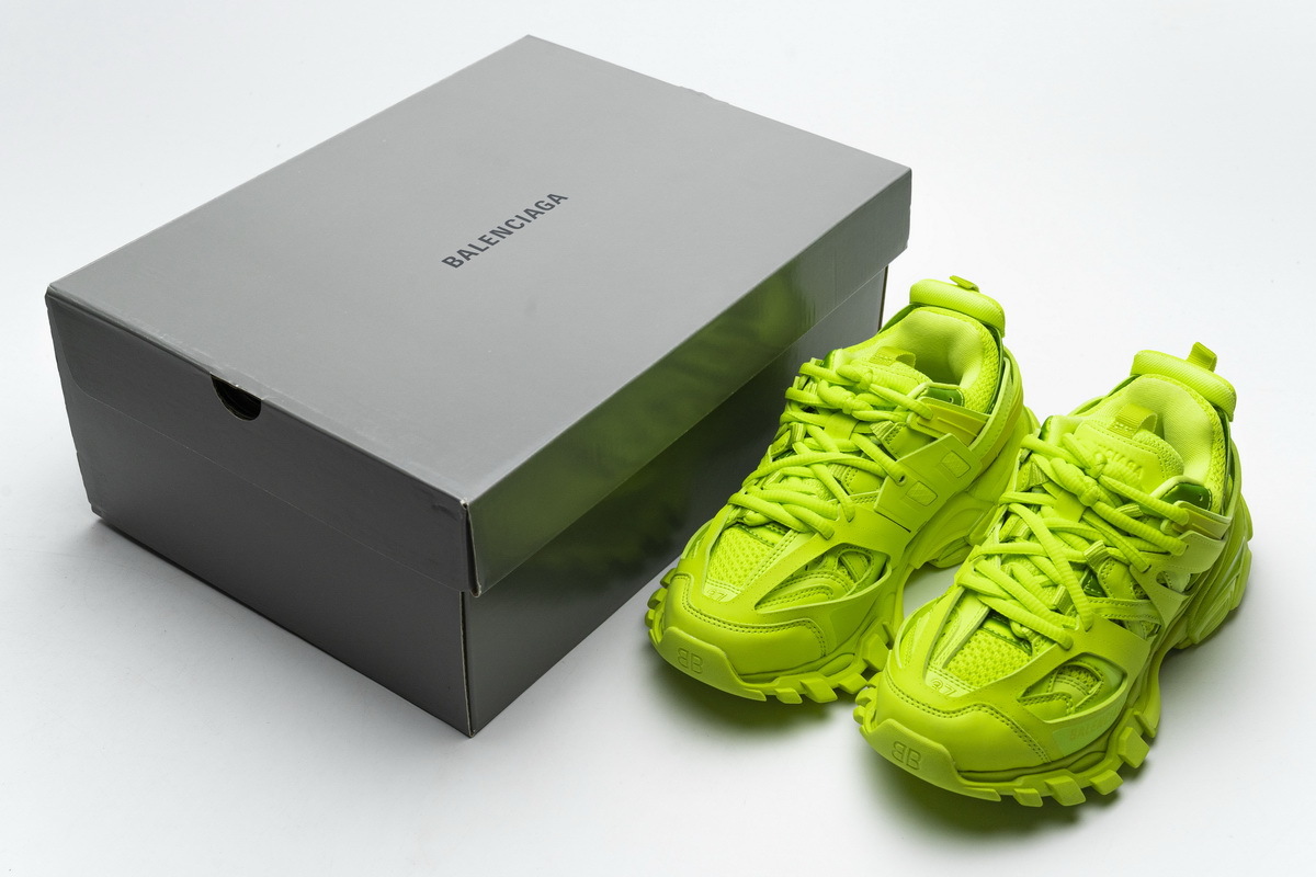 Balenciaga Track Tess S Fluorescent Yellow 542436 W1GB7 2014