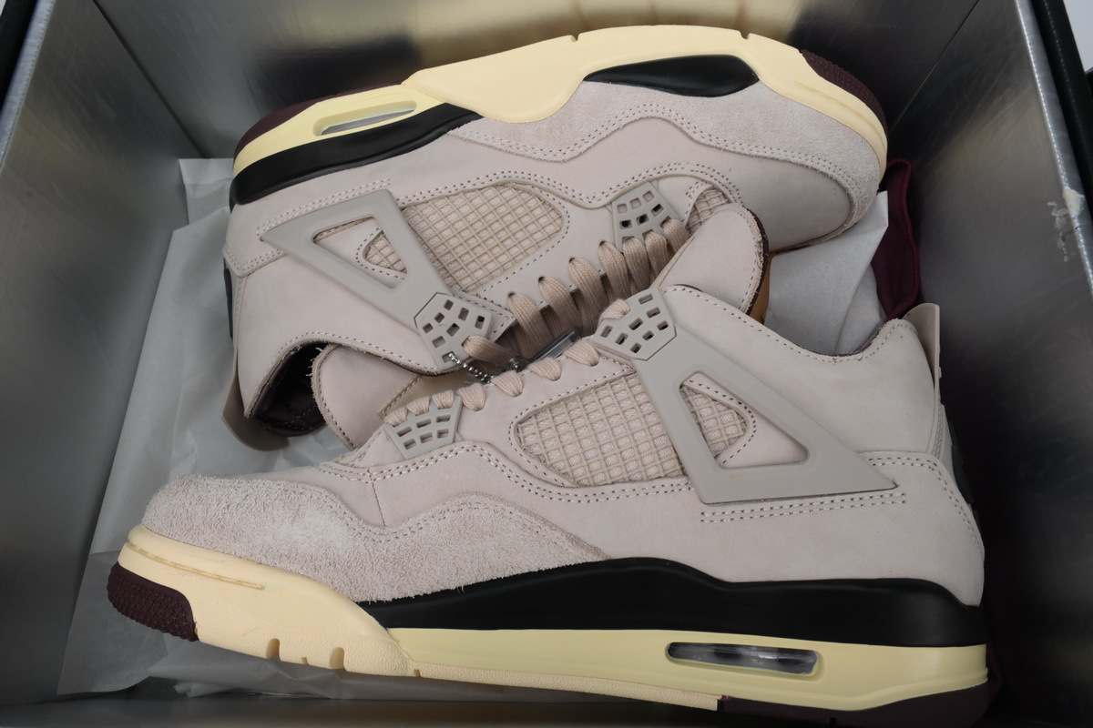 A Ma Maniére x Air Jordan 4 Retro Fossil Stone FZ4810-200