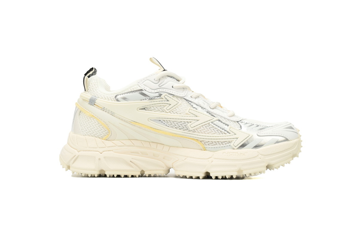 OFF-WHITE Be Right Back Out Of Yellow White