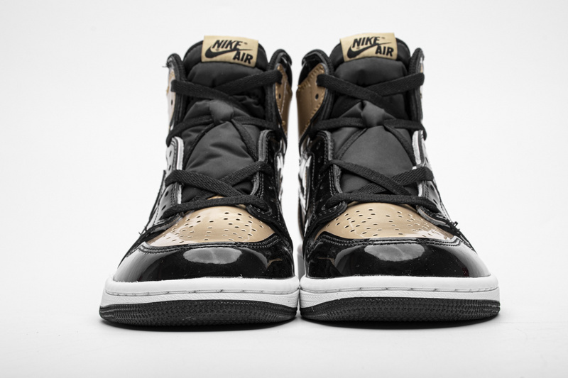 Jordan 1 Retro High NRG Patent Gold Toe 861428-007