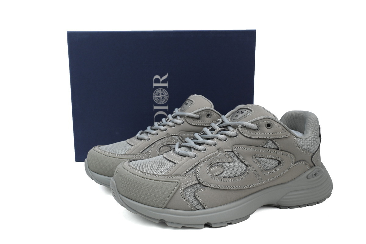 Dior B30 x Stone Island Sneaker Light Grey