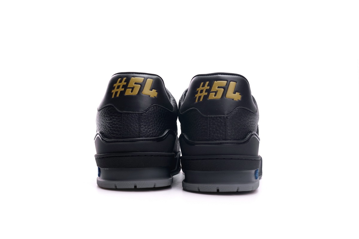 Louis Vuitton Trainer Black Litchi Pattern FD0226