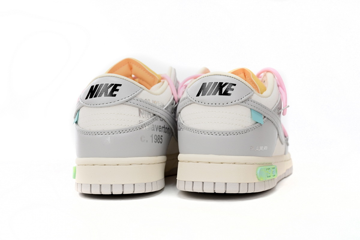 OFF WHITE x Nike Dunk SB Low The 50 NO.09 DM1602-109